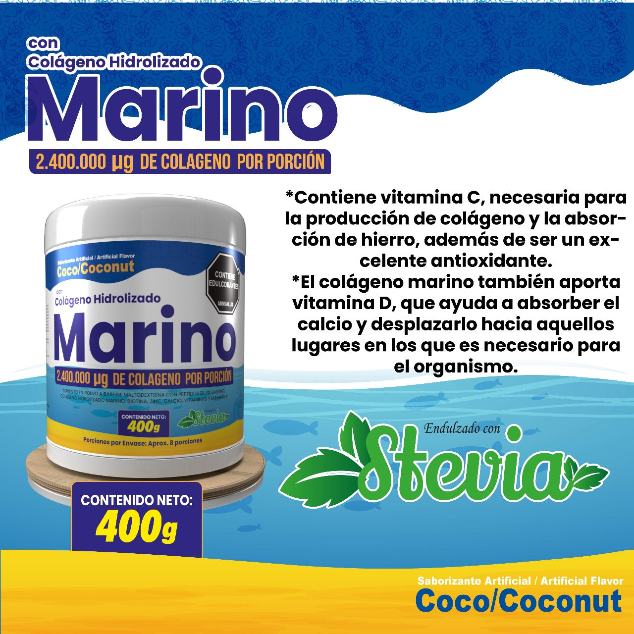 Colageno Hidrolizado Marino