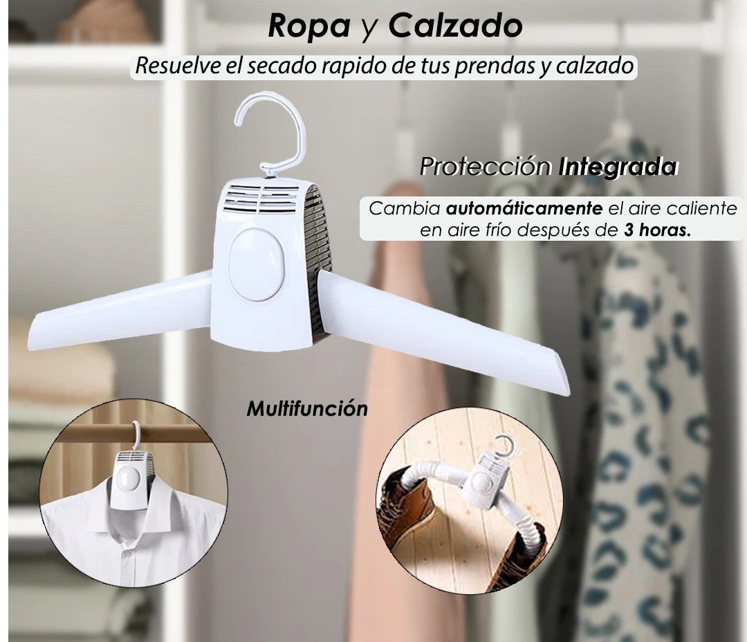 Gancho Secador De Calzado y Ropa